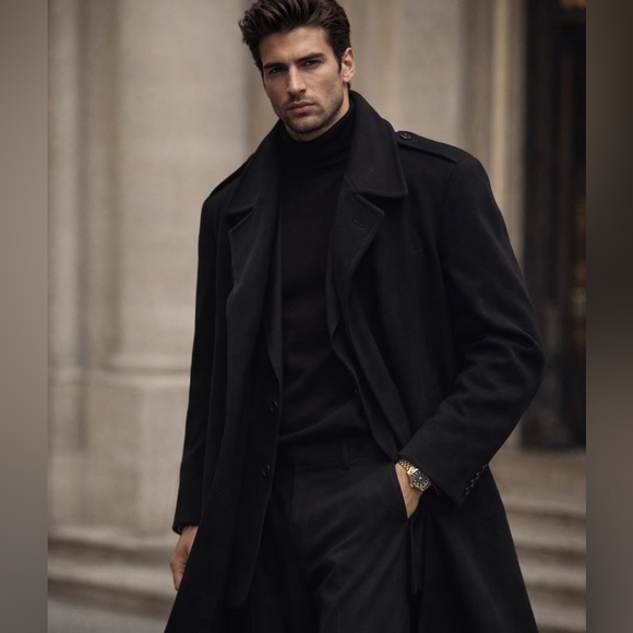 Other - Vintage Military Wool Coat